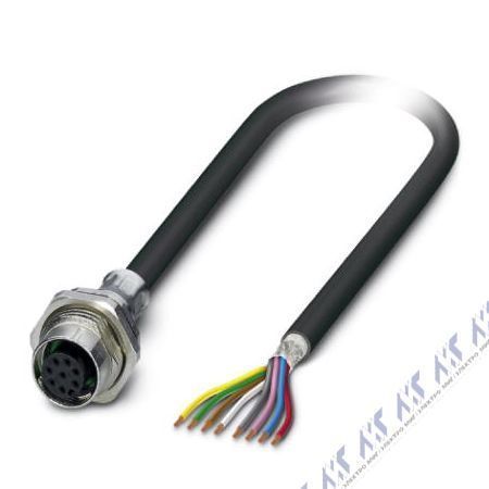 встраиваемые разъемы saccbp-fs-8con-m16/2,0-pur sco