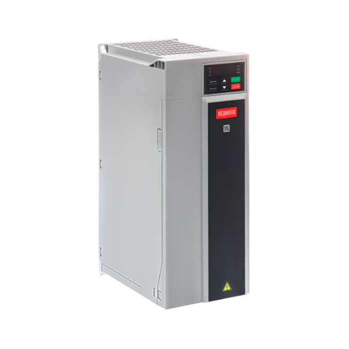 На фото: Преобразователи частоты для насосов VF-101 AQUA Drive vf-101-p45k-0090-a-t4-e20-n-h-sw04 VEDA (ВЕДА)