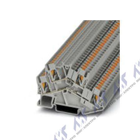 Многоуровневые клеммы зажим push-in pttbs 2,5/u-og/o-gn