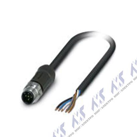 кабели с установленными разъемами sac-5p-m12ms/10,0-28x od