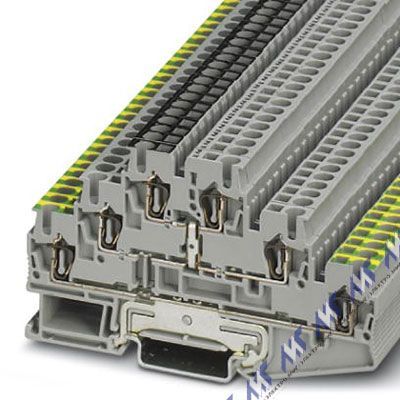 пружинный зажим st 2,5-pe/2pv