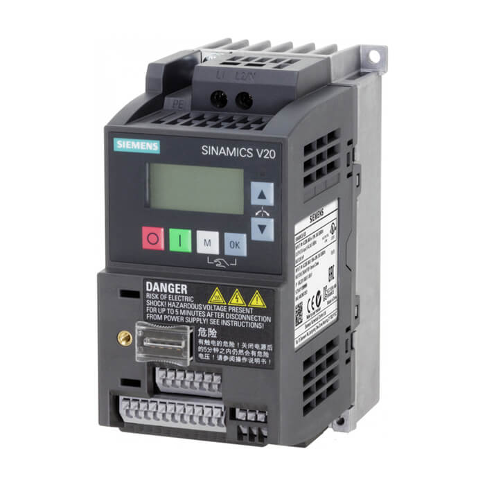 частотные преобразователи sinamics v20 6sl32105bb155bv1
