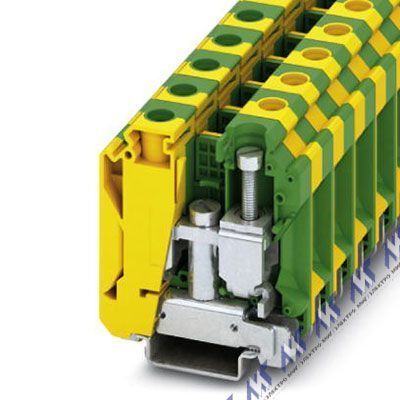 Заземляющие клеммы фото винтовой зажим uslkg 35 n