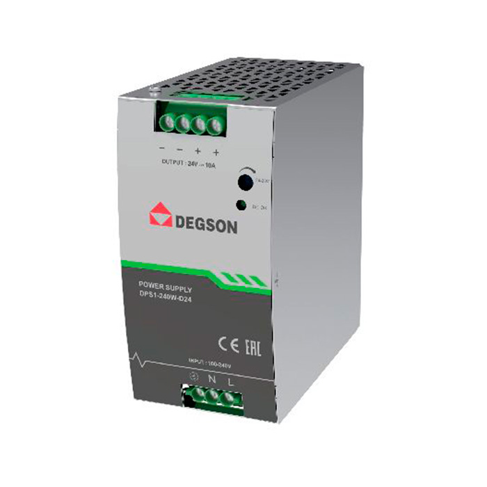 фото Промышленные блоки питания, артикул DPS1-240W-D24-02Z(H), DEGSON (Дегсон) 