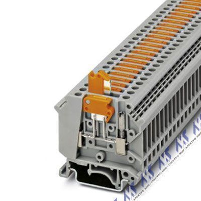 винтовой зажим uk 5-mtk-p/p bu