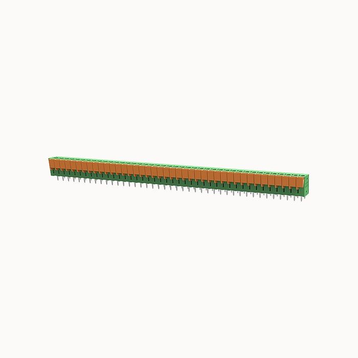 На фото клеммник нажимной на плату DG142V-5.08-41P-14-1000Z(H) DEGSON (Дегсон) 