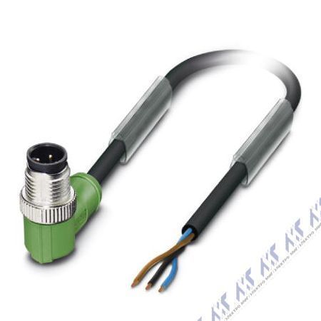 кабели с установленными разъемами sac-3p-m12mr/3,0-pur