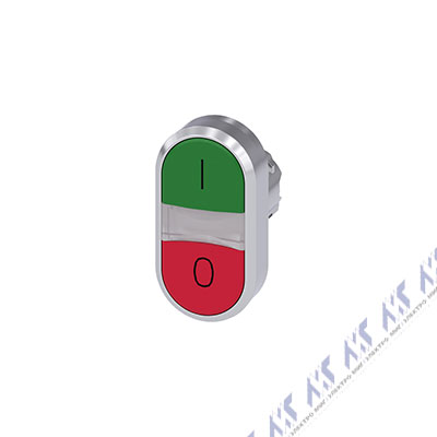 На фото: сдвоенная кнопка пуск-стоп 3su10503ab420ak0 SIEMENS