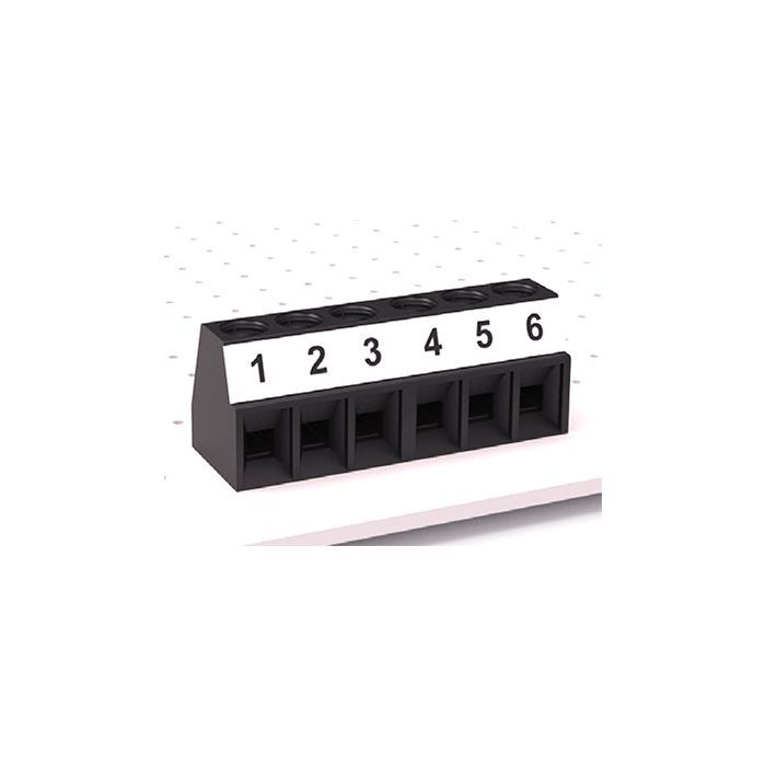 На фото клеммник нажимной на плату DG381-THR-3.81-05P-13-00Z(H) DEGSON (Дегсон) 
