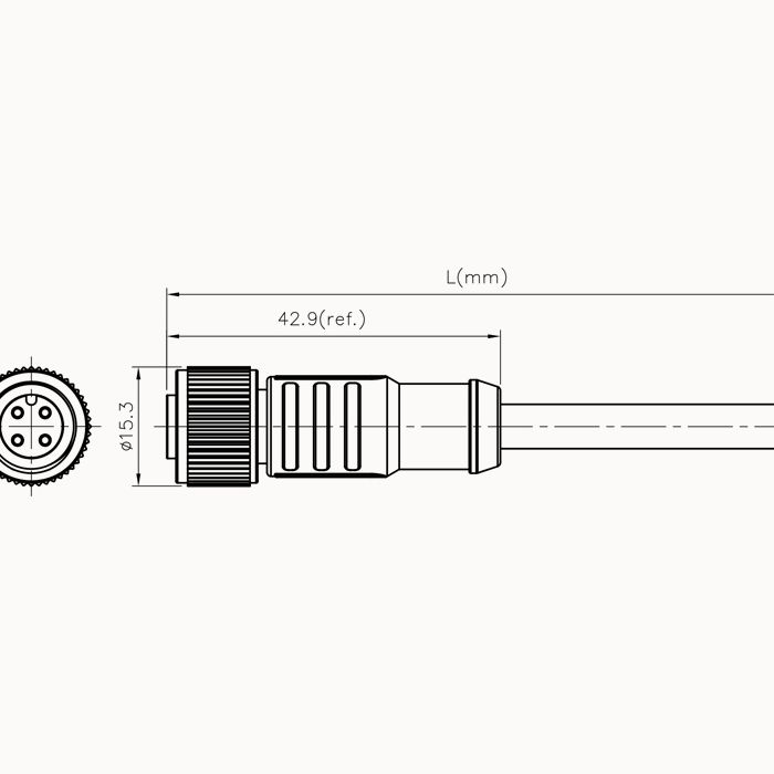 На фото: разъем pm-m12a-17p-mm-sl8a01-00z(h) DEGSON (Дегсон) 