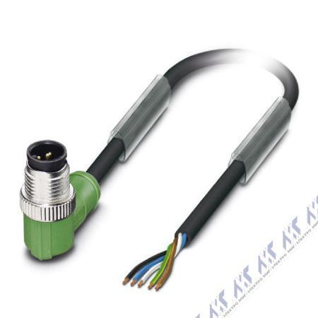 кабели с установленными разъемами sac-5p-m12mr/10,0-pur