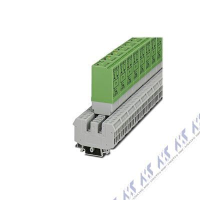 На фото: полупроводниковое реле st-ov4- 24dc/ 24dc/4-pro Phoenix Contact (вставное реле ввода, оптопара)