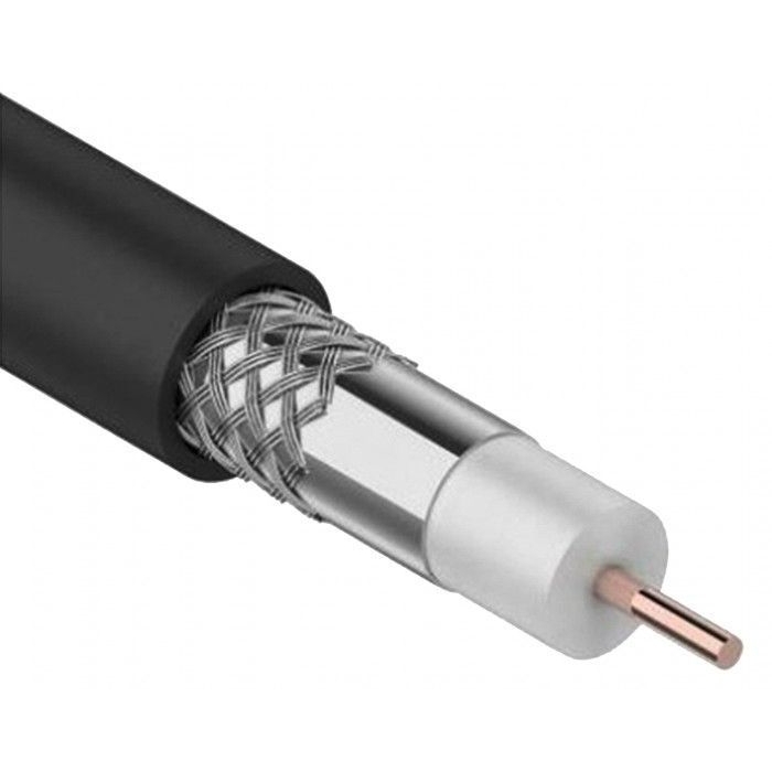 На фото: кабель коаксиальный медный RG cc1-r1f1-119-300-g IEK (ИЭК) 