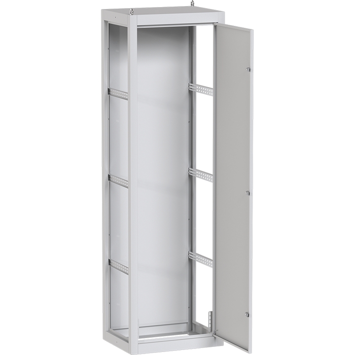На фото: шкаф напольный металлический каркас вру-1 unit s сварной (2000х600х450) ip31 ekf proxima ЭКФ (ЕКФ)