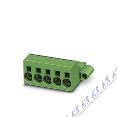 На фото: разъемы на печатную плату ispc 16/ 5-stf-10,16 Phoenix Contact 
