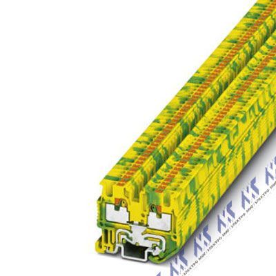 Мини-клеммы зажим push-in mpt 1,5/s-pe