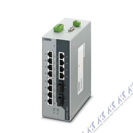 промышленные коммутаторы и модули среды fl switch 4012t-2gt-2fx