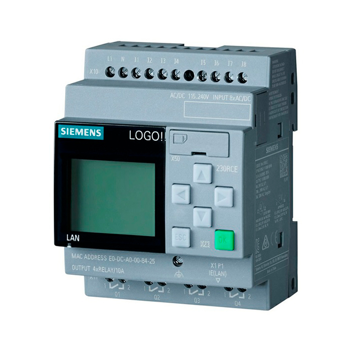 logo! basic c клавиатурой и дисплеем 6ed10521cc080ba2