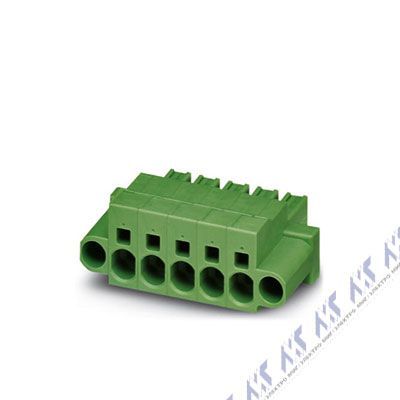 На фото: клеммные блоки на печатную плату spc 5/10-stf-7,62 Phoenix Contact 