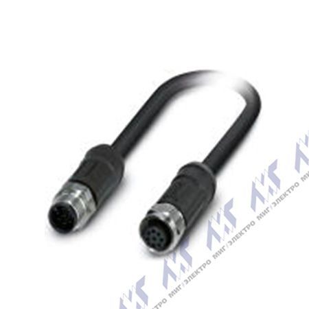 кабели с установленными разъемами sac-8p-m12ms/2,0-28x/m12fsshod