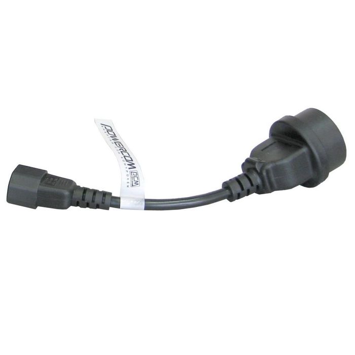 На фото: scut iec320 to type-f POWERCOM для источника бесперебойного питания 