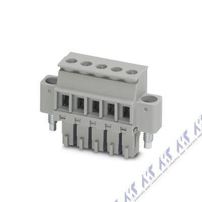 На фото: штекерные разъемы для печатных плат bcvp-381rf- 2 gy Phoenix Contact