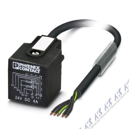 кабели с установленными разъемами sac-5p- 1,5-pur/ad-2l