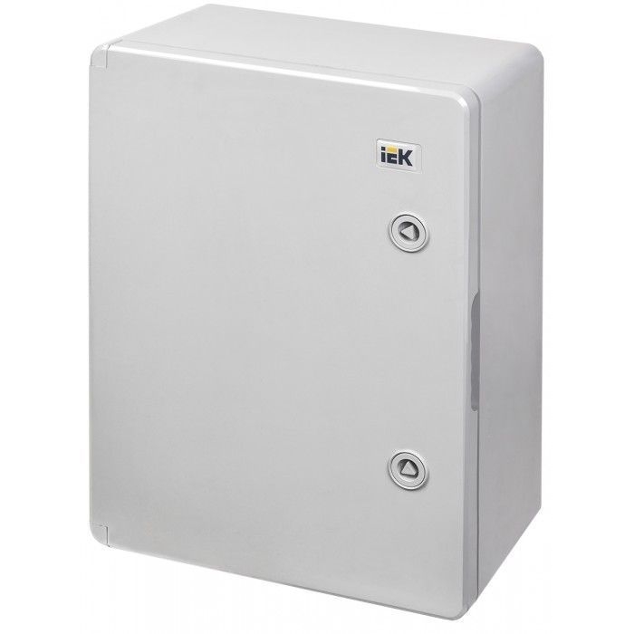 На фото: щит с монтажной панелью mkp93-n-403017-65 IEK (ИЭК)