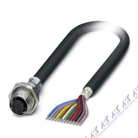 встраиваемые разъемы saccbp-fs-12con-m16/1,0-pvcsco