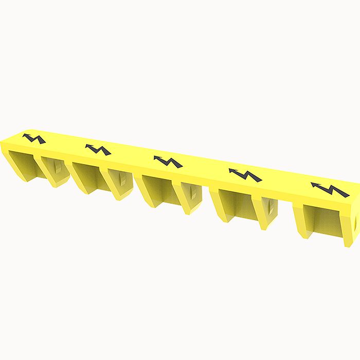 На фото: клеммы на DIN-рейку eea10-05p-18-00a(h) DEGSON (Дегсон) 