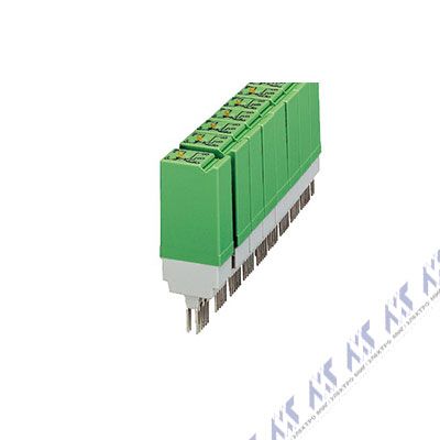 На фото: полупроводниковое реле st-oe3- 60dc/ 48dc/100 Phoenix Contact (вставное реле ввода, оптопара)