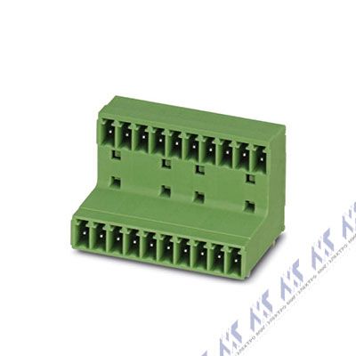 На фото: штекерные разъемы для печатных плат mcd 1,5/ 3-g-3,81 Phoenix Contact