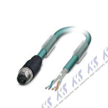кабели с установленными разъемами sac-4p-m12msd/15,0-931