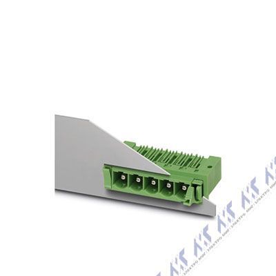 На фото: штекерные разъемы для печатных плат dfk-pc 6-16/ 3-g-10,16 Phoenix Contact