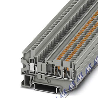Многоуровневые клеммы зажим push-in ptu 2,5-twin bu