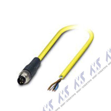 кабели с установленными разъемами sac-4p-m8ms/ 5,0-542 bk