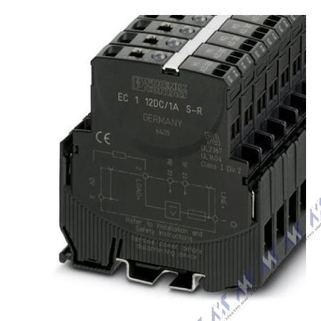 электронные автоматические выключатели ec 1 12dc/1a s-c