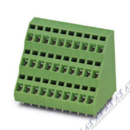 На фото: клеммные блоки для печатного монтажа zfk3dsa 1,5-5,08- 4 Phoenix Contact