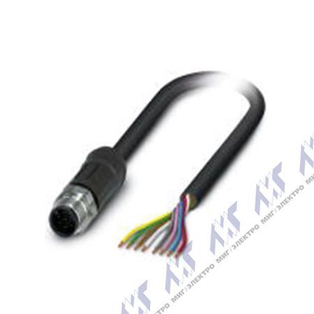 кабели с установленными разъемами sac-8p-m12ms/ 5,0-28x od