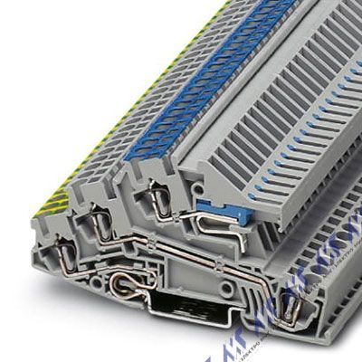 клеммы многоуровневые фото пружинный зажим sti 2,5-pe/l/nt