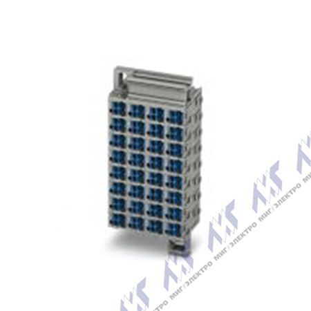 Многоуровневые клеммы зажим push-in ftmc 1,5/32-2  /bu
