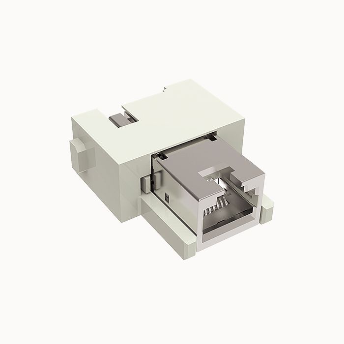 На фото: разъем dm-rj45-f DEGSON (Дегсон) 