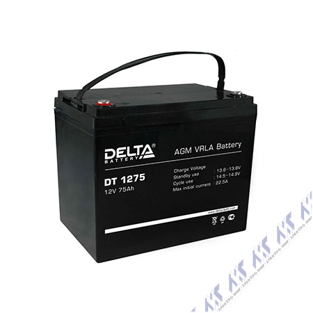 На фото: аккумуляторы DELTA DT и батареи для слаботочных систем dt 1275 АКБ ДЕЛЬТА