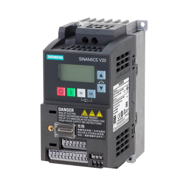 частотные преобразователи sinamics v20 6sl32105bb137uv1