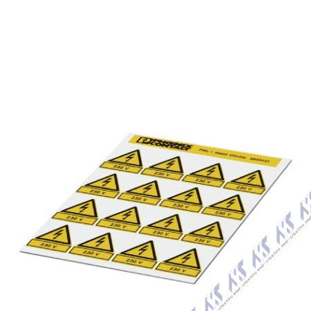 предупредительная табличка pml-w202 (25x25)