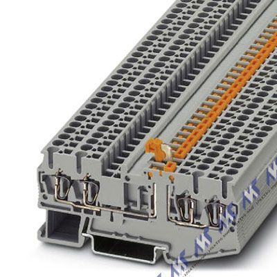 клеммы многоуровневые фото пружинный зажим st 2,5-quattro-mt og