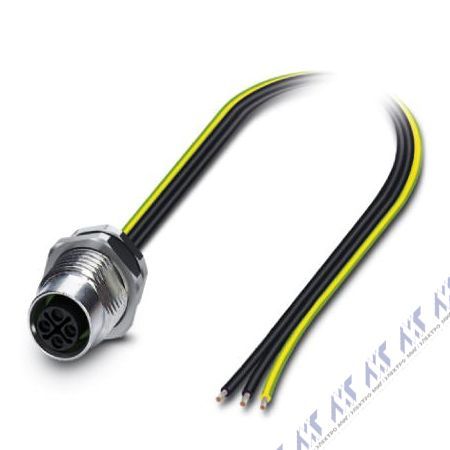 встраиваемые разъемы sacc-dsi-m12fss-3p-m16/0,5 pe