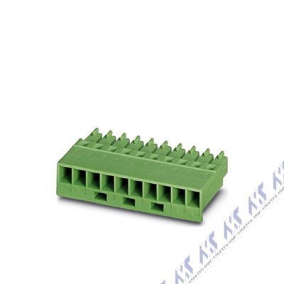 На фото: штекерные разъемы для печатных плат mcc 1/18-stz-3,81 Phoenix Contact