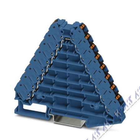 зажим push-in ptrv 8-pv bu/bk
