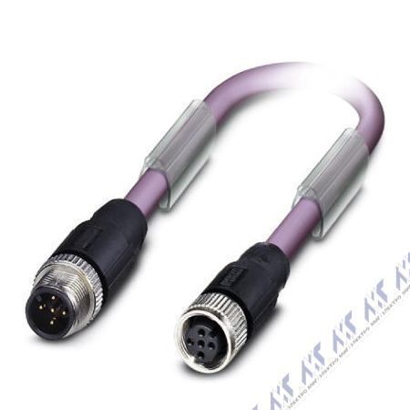 кабели с установленными разъемами sac-5p-m12ms/ 0,3-920/m12fs